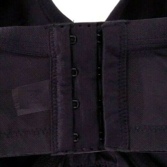 Cacique Lane Bryant Womens Bra Smooth Satin Full Coverage U/W Size 46C Black - Picture 5 of 7